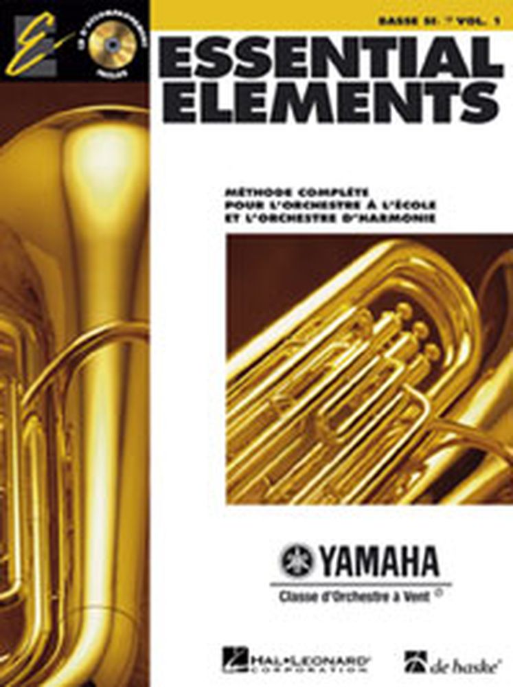 HAL LEONARD ESSENTIAL ELEMENTS VOL.1 + CD - TUBA