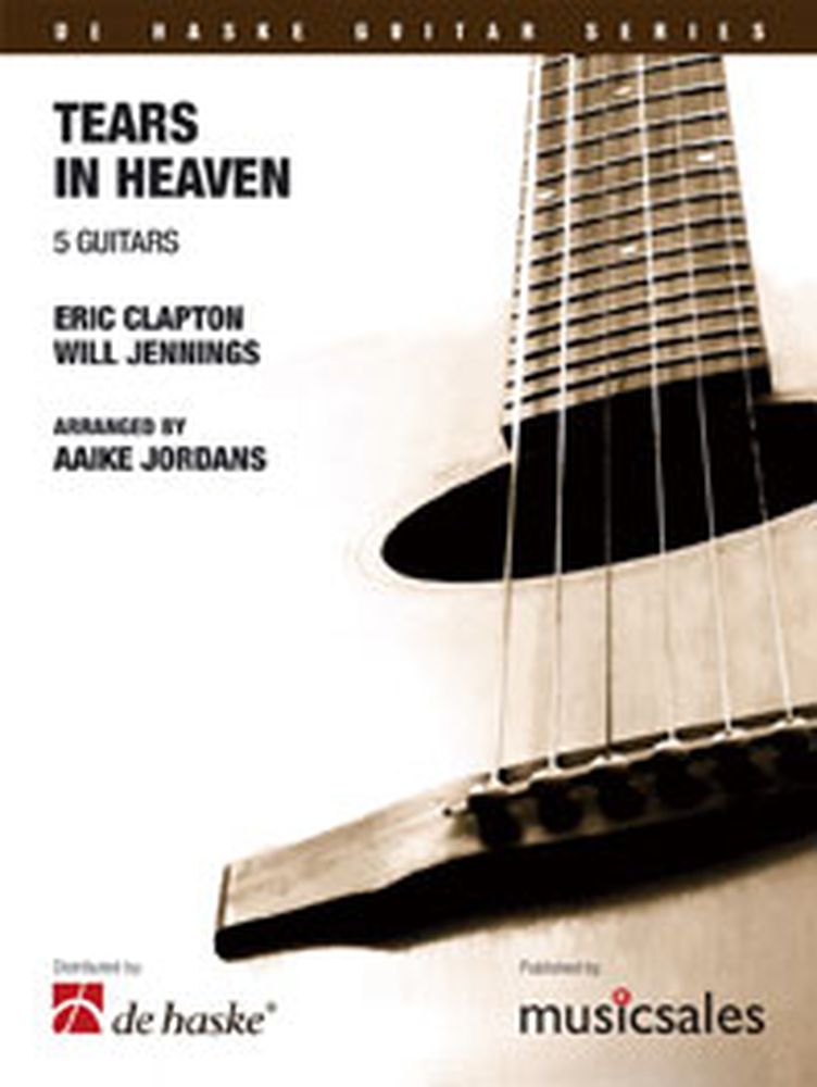 DEHASKE CLAPTON ERIC - TEARS IN HEAVEN - QUINTETTE GUITARES