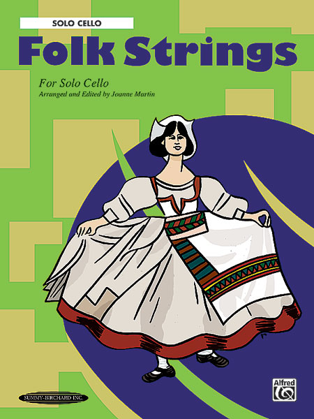 ALFRED PUBLISHING FOLK STRINGS - SOLO CELLO - STRINGSETS