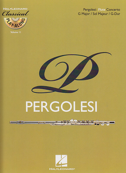 HAL LEONARD PERGOLESE G.B. - CONCERTO EN SOL MAJEUR + CD - FLUTE