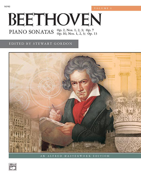 ALFRED PUBLISHING BEETHOVEN LUDWIG VAN - SONATAS VOLUME 1 - PIANO SOLO