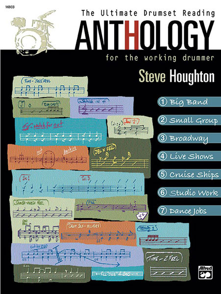 ALFRED PUBLISHING HOUGHTON STEVE - ULTIMATE DRUMSET READING ANTHOLOGY + CD - DRUM