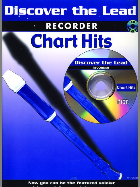 FABER MUSIC DISCOVER THE LEAD - CHART HITS + CD - RECORDER AND PIANO 