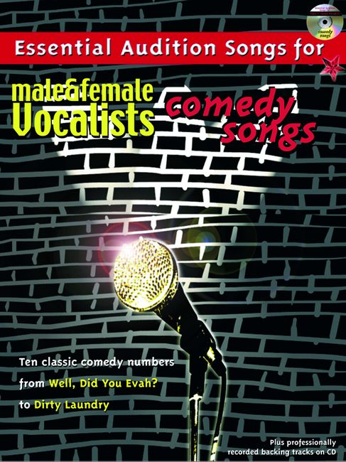 FABER MUSIC AUDITION SONGS - COMEDY SONGS + CD - PVG