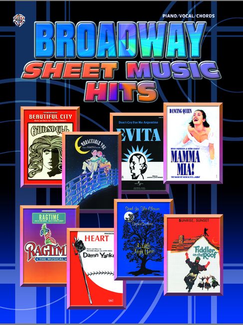 FABER MUSIC BROADWAY SHEET MUSIC HITS - PVG