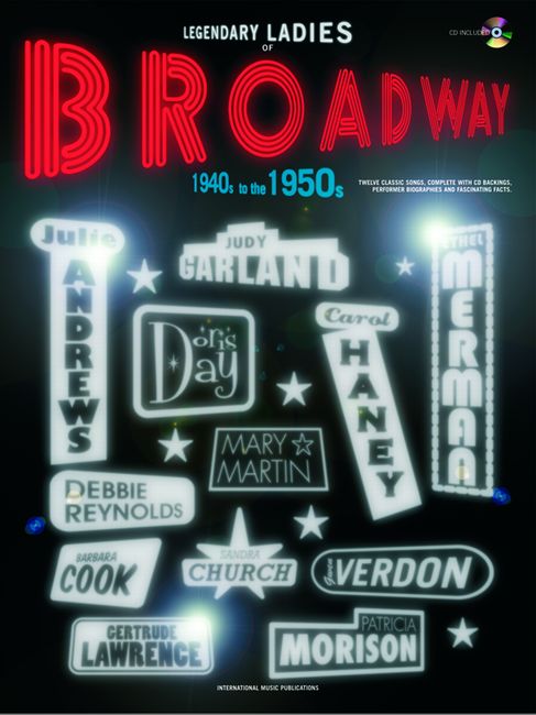 FABER MUSIC Legendary Ladies Broadway 40S-50S - PVG