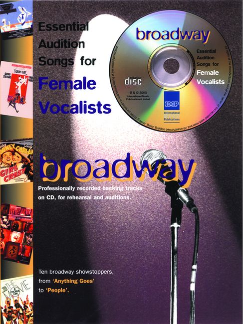 FABER MUSIC AUDITION SONGS - BROADWAY + CD F - PVG