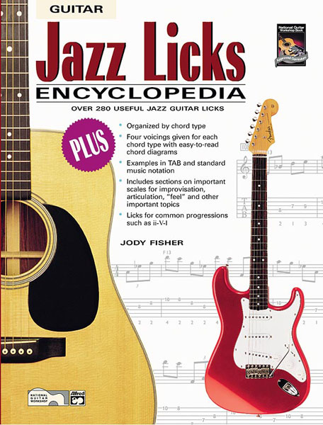 ALFRED PUBLISHING Fisher Jody - Jazz Licks Encyclopedia + CD - Guitar