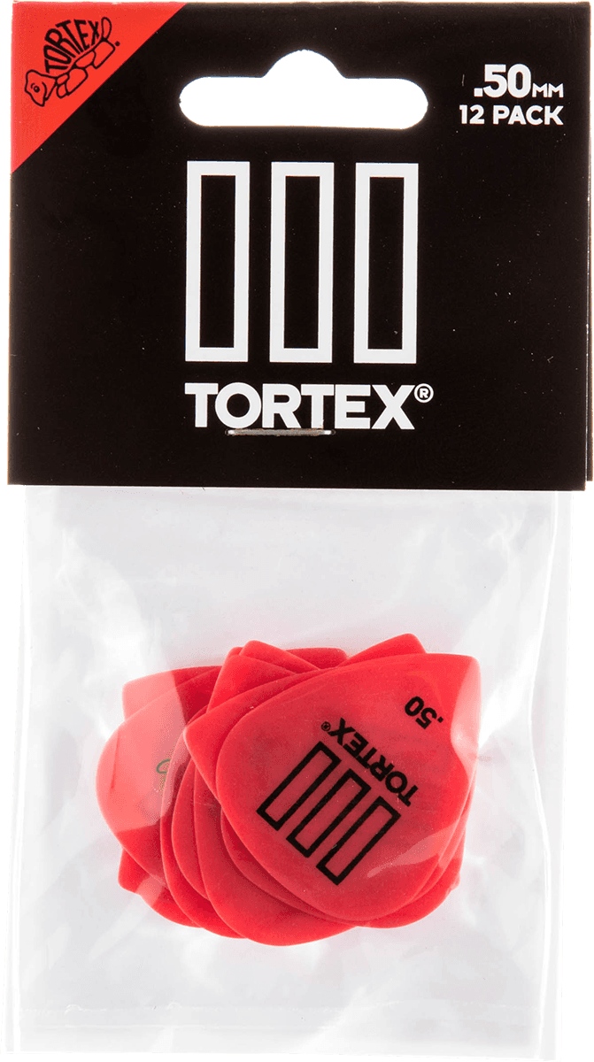 JIM DUNLOP Tortex III 0,50mm 12 Pack