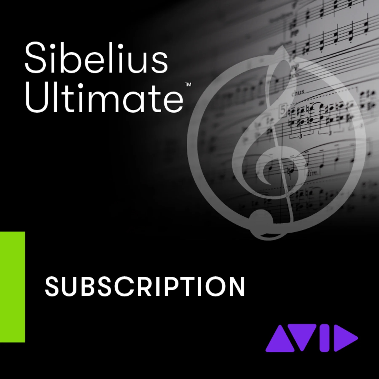 AVID Sibelius Ultimate Subscription