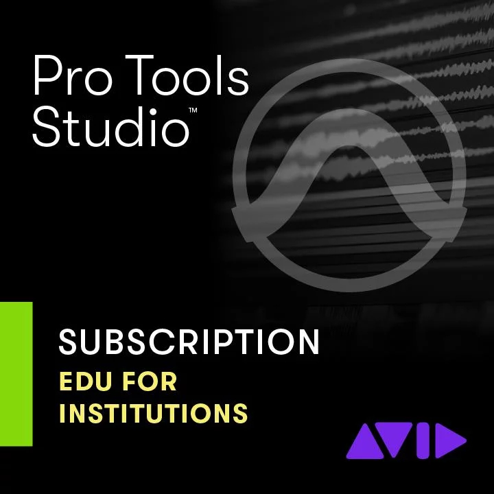 AVID Pro Tools Studio Souscription Education Inst
