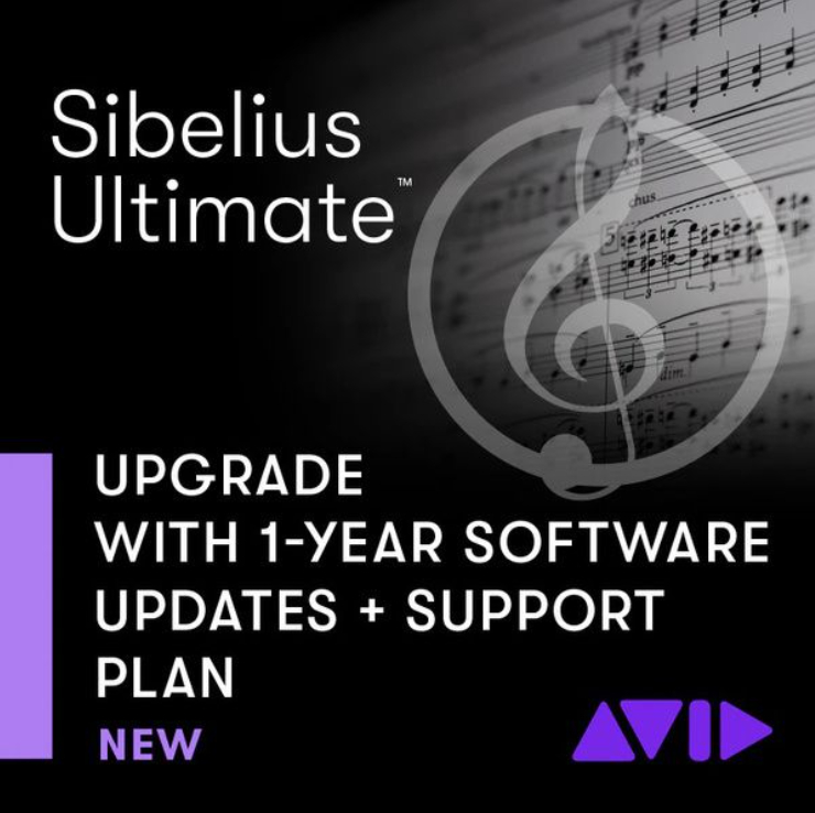AVID Sibelius Ultimate 1Y Updates Support Plan