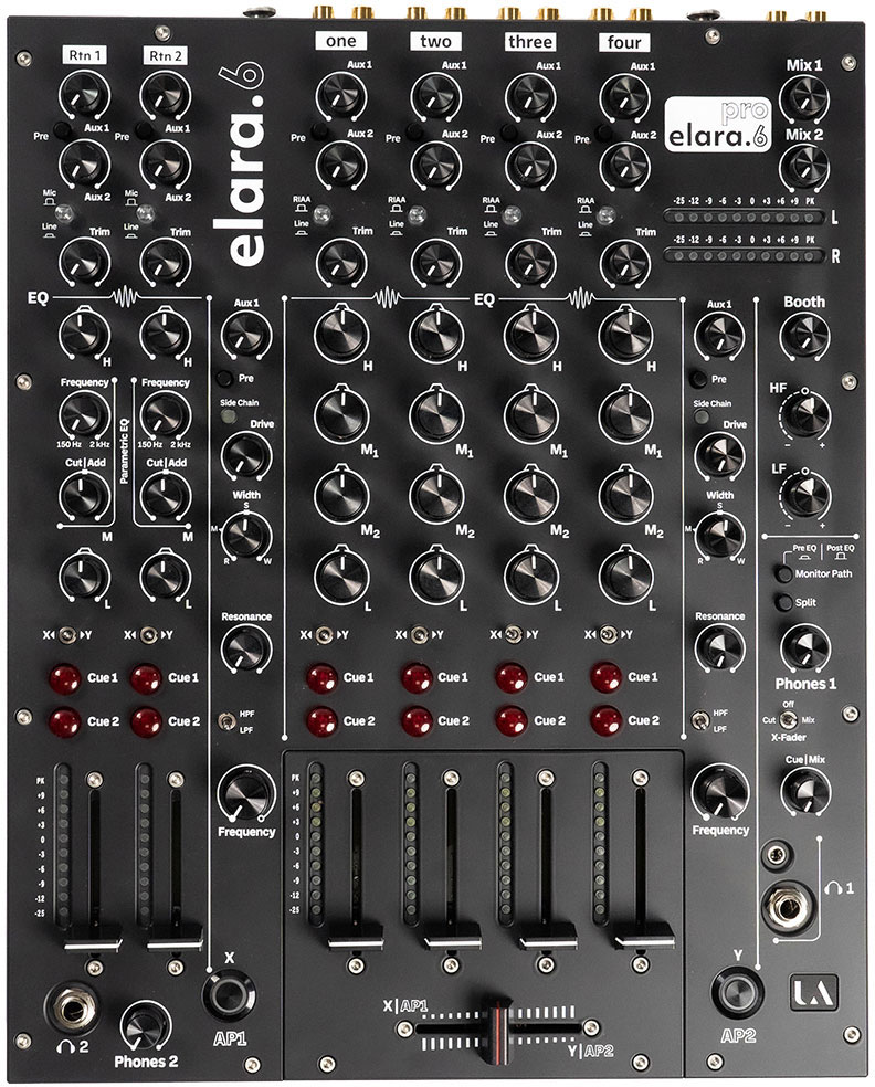 UNION AUDIO ELARA.6 professional 4+2-CH Performnance-Mixer