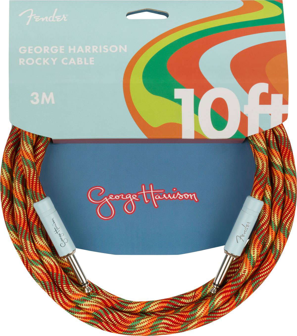 FENDER George Harrison Rocky Instrument Cable 10'