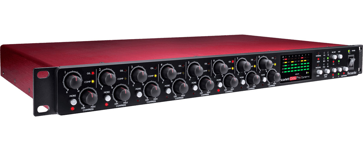 FOCUSRITE Scarlett Octopre Dynamic