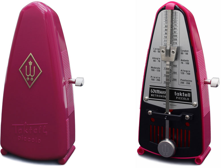 WITTNER TAKTELL PICCOLO METRONOME PICCOLO DARK PINK 830 361