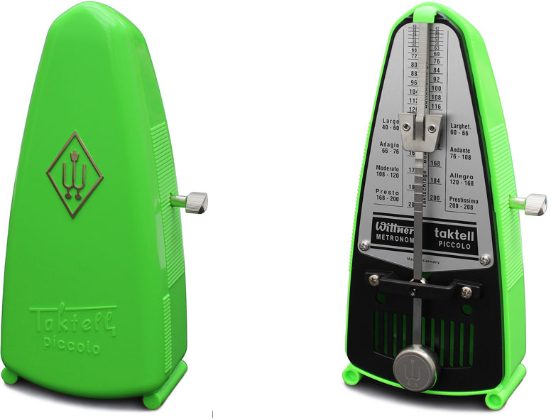 WITTNER METRONOME TAKTELL PICCOLO NEON GREEN 830 421