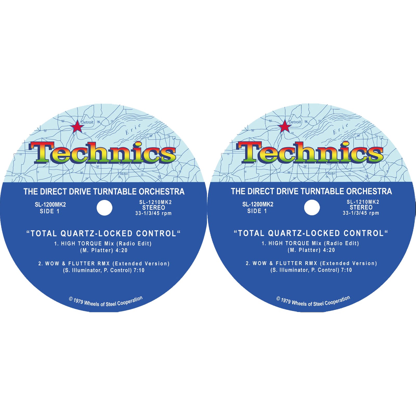 MAGMA LP-slipmat Technics Motown