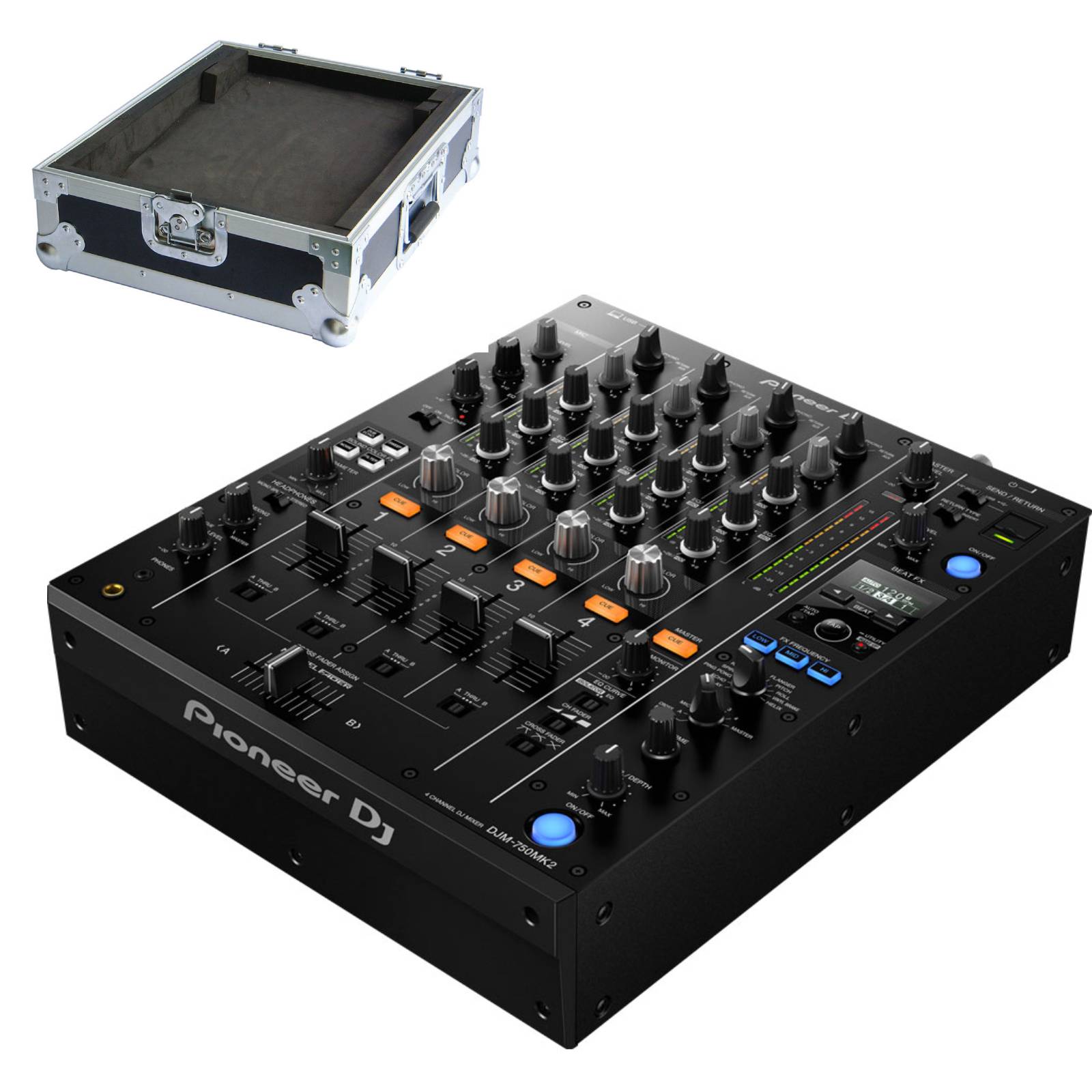 PIONEER DJ PACK DJM-750 MK2 + FLIGHT