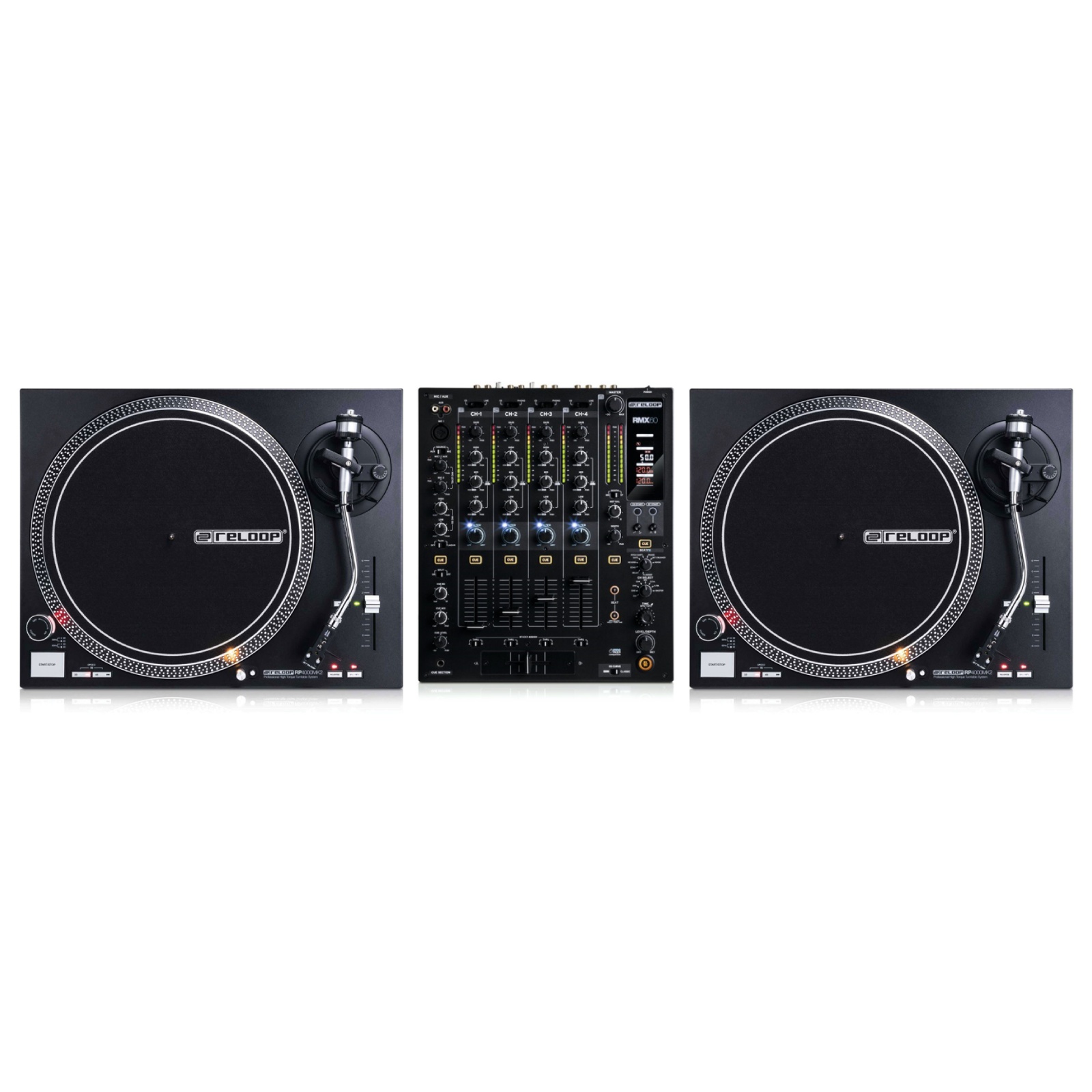 RELOOP PACK REGIE DJ VINYLE : RP 4000 MK2 + RMX60 DIGITAL