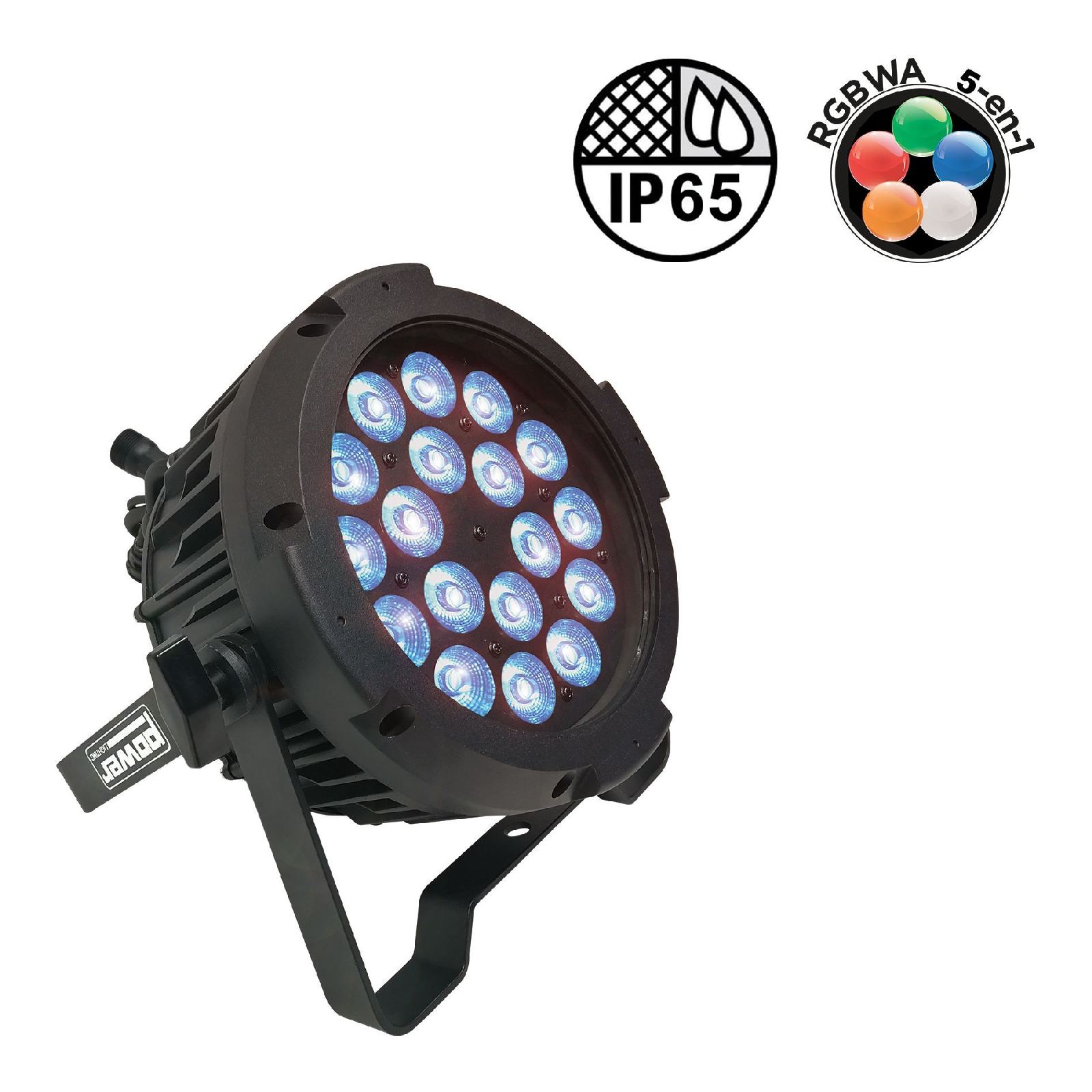POWER LIGHTING POR SLIM 18x10W IP65 PENTA40