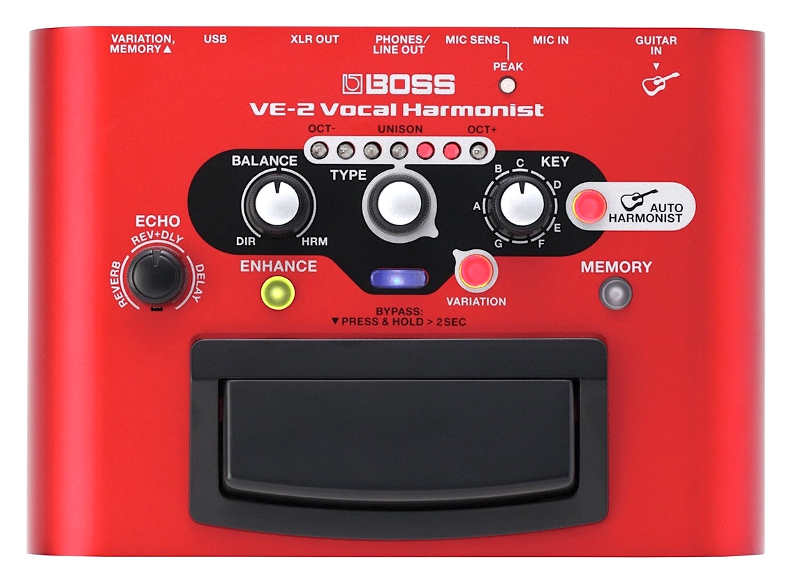 BOSS VE-2 Vocal Harmonist