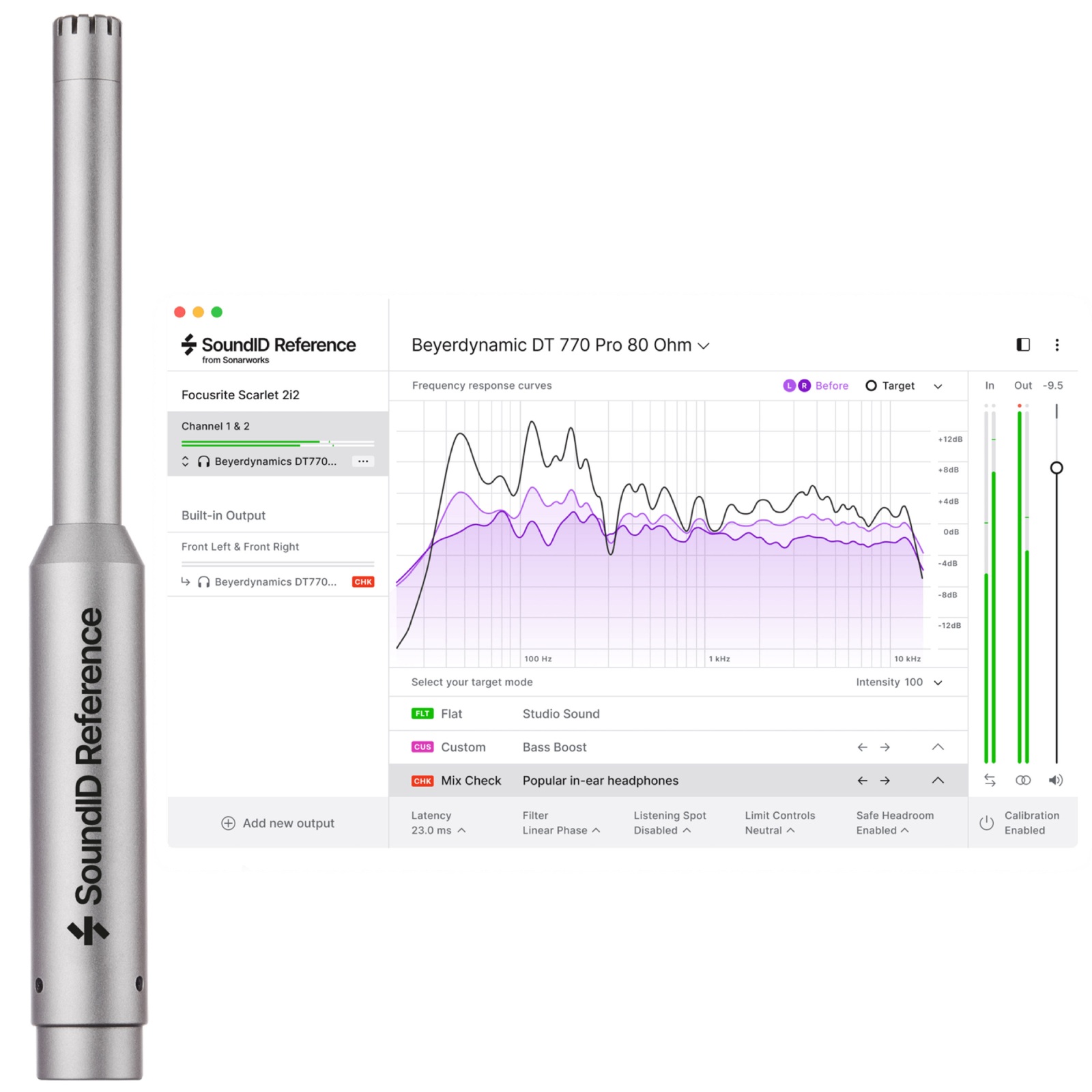 SONARWORKS SoundID Reference for Multichannel with Mic