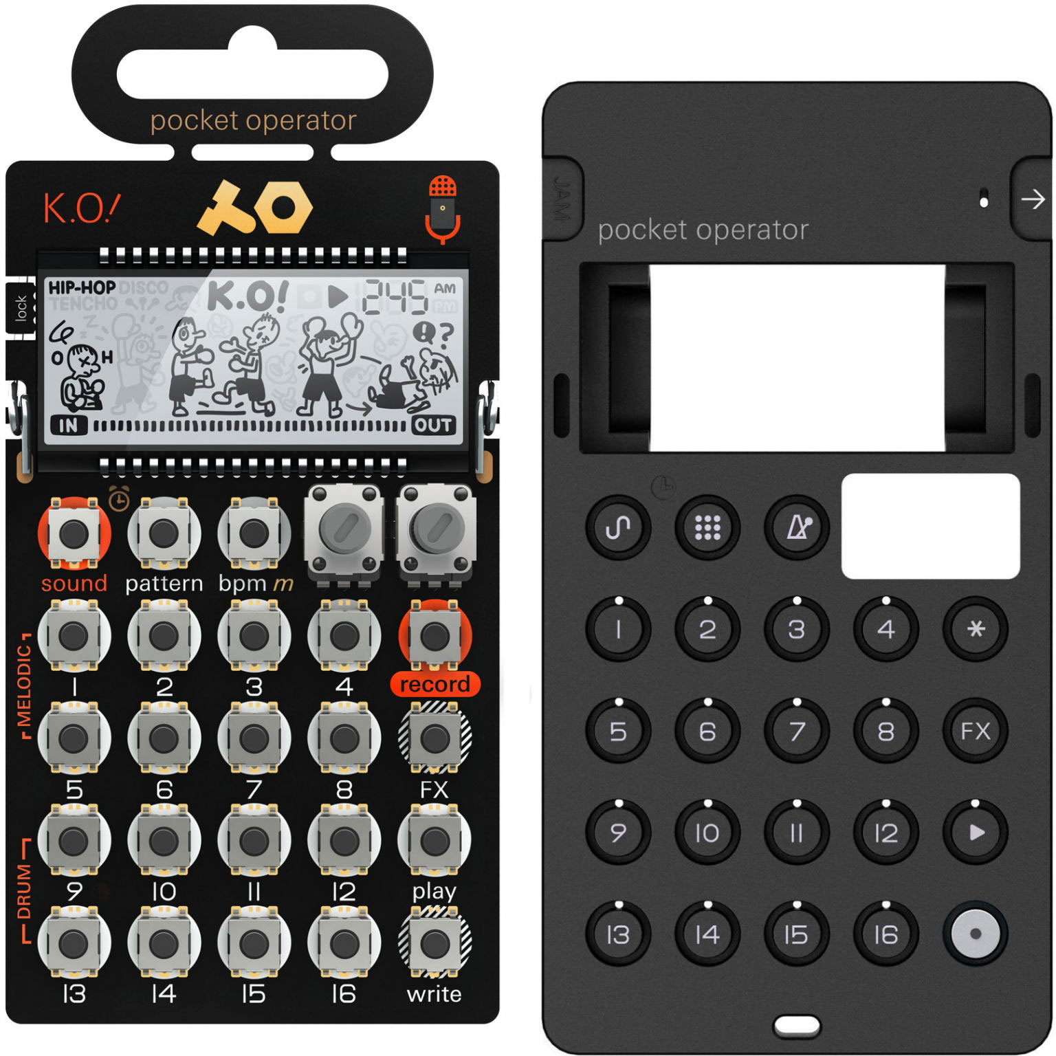 TEENAGE ENGINEERING PO-33 K.O! + FREE Softcase
