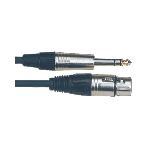 YELLOW CABLE Cordon C.micro Jack Sym XLR Fem. 5 M