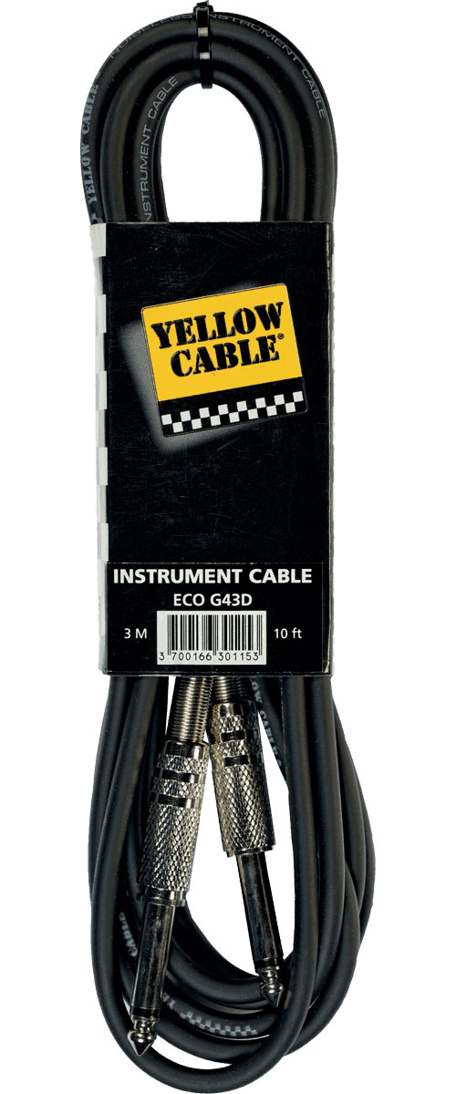 YELLOW CABLE Cordon Jack Jack Diam. 4,2Mm - 3M