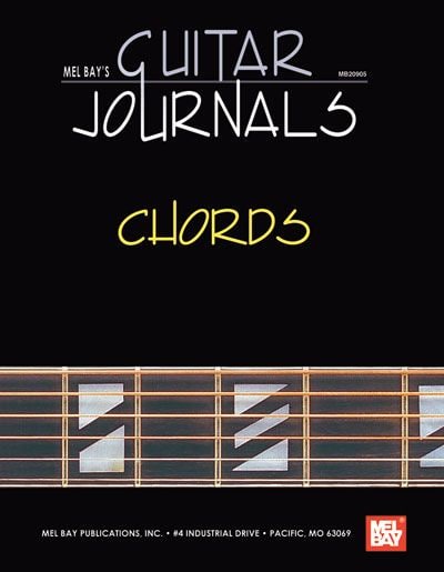 MEL BAY BAY WILLIAM - GUITAR JOURNALS - CHORDS - GUITAR