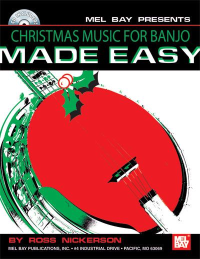  Nickerson Ross - Christmas Music For Banjo Made Easy + Cd - Banjo