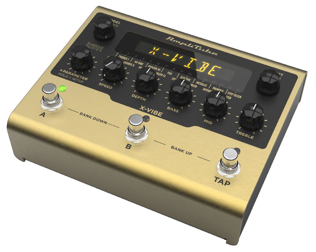 IK MULTIMEDIA X-vibe - Pedale de Modulation pour Instrument