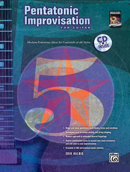 ALFRED PUBLISHING HALBIG ERIK - PENTATONIC IMPROVISATION + CD - GUITAR