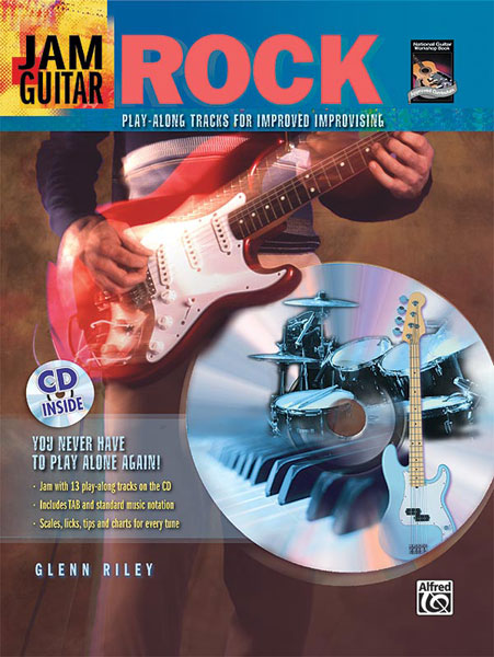 ALFRED PUBLISHING RILEY GLENN - JAM GUITAR - ROCK + CD - GUITAR