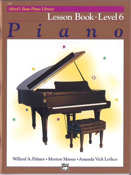 ALFRED PUBLISHING PALMER MANUS AND LETHCO - ALFRED'S BASIC PIANO LESSON BOOK 6 - PIANO