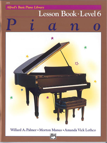 ALFRED PUBLISHING Palmer Manus And Lethco - Alfred's Basic Piano Lesson Book 6 - Piano
