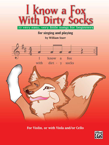 ALFRED PUBLISHING STARR W. - I KNOW A FOX WITH DIRTY SOCKS - VIOLIN
