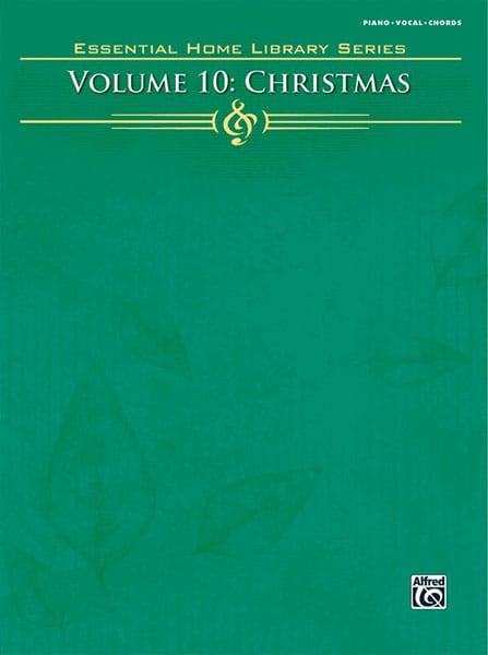 ALFRED PUBLISHING ESSENTIAL HOME LIBRARY VOL.10 - CHRISTMAS - PVG