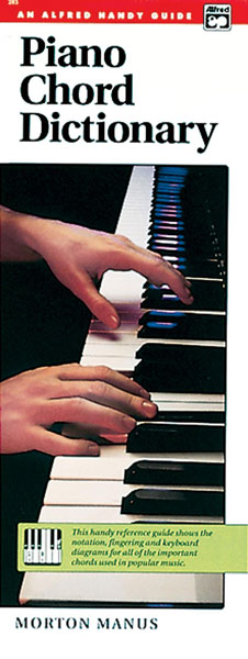 ALFRED PUBLISHING MANUS MORTON - PIANO CHORD DICTIONARY HANDY GUIDE - PIANO