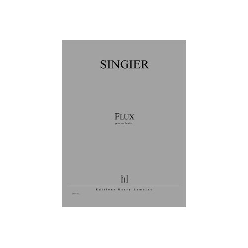 JOBERT Singier - Flux - Orchestre