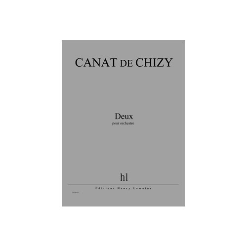 JOBERT CANAT DE CHIZY EDITH - DEUX - ORCHESTRE