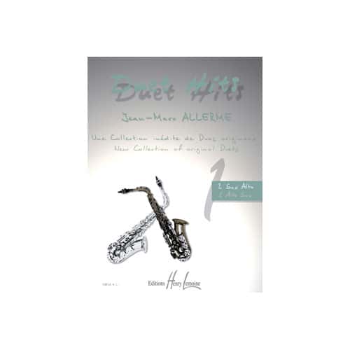 JOBERT ALLERME - DUET HITS - 2 SAXOPHONES ALTOS