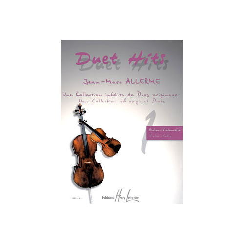 JOBERT ALLERME JEAN-MARC - DUET HITS - VIOLON ET VIOLONCELLE