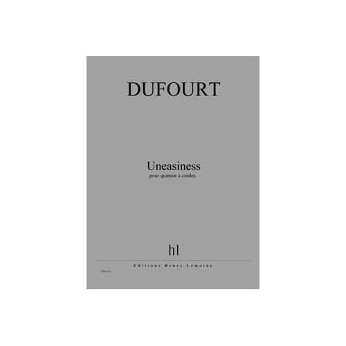 JOBERT DUFOURT - UNEASINESS - QUATUOR À CORDES