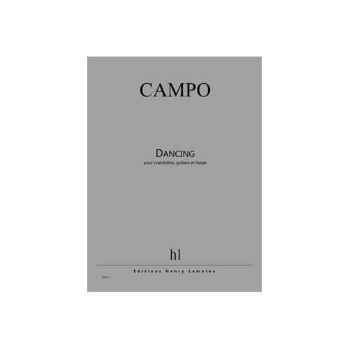 JOBERT CAMPO REGIS - DANCING - MANDOLINE, GUITARE ET HARPE