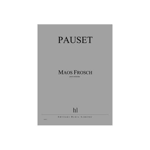 JOBERT PAUSET - MAOS FROSCH- ORCHESTRE