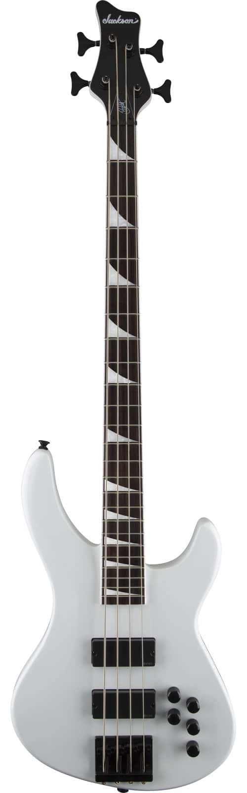 JACKSON GUITARS CHRIS BEATTIE SIGNATURE PRO SERIES IV BASS RN SNOW WHITE