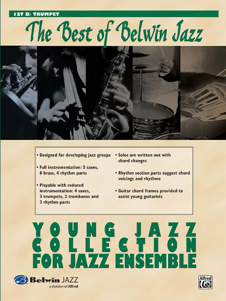 ALFRED PUBLISHING BEST BELWIN JAZZ : YOUNG JAZZ - TRUMPET 1