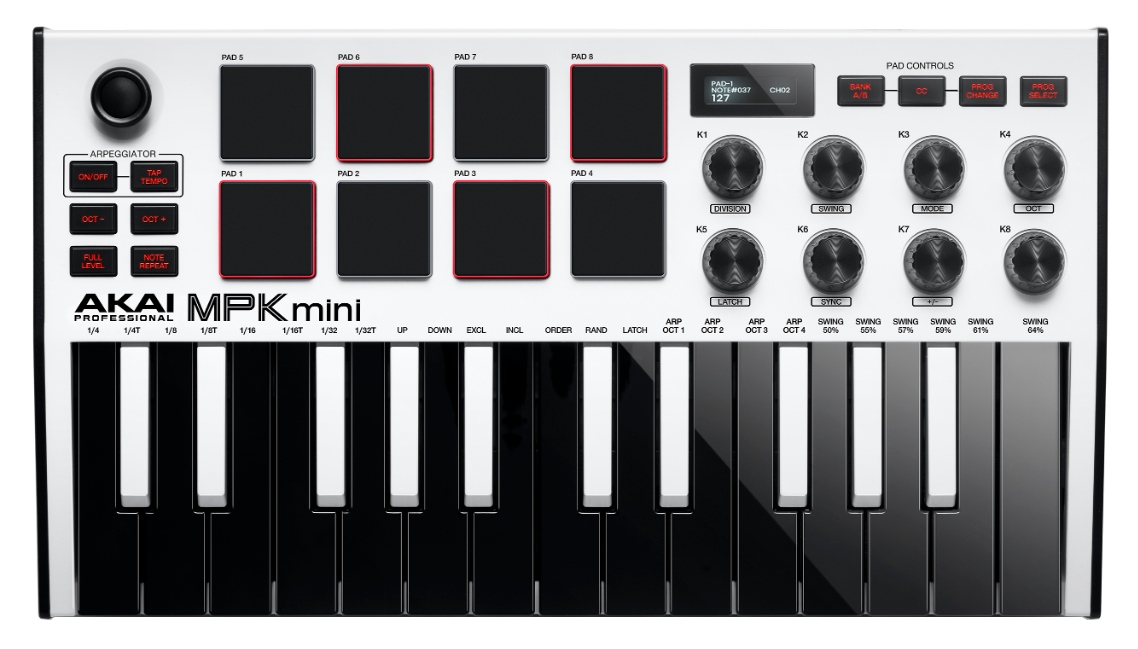 AKAI MPK Mini MK3 White